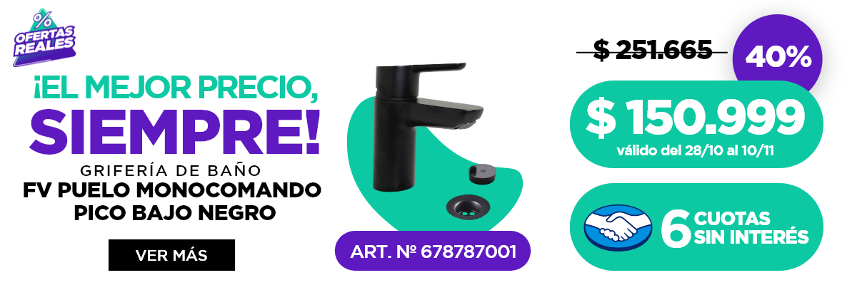 Griferia FV para Bano Ducha y Cocina Todogriferia